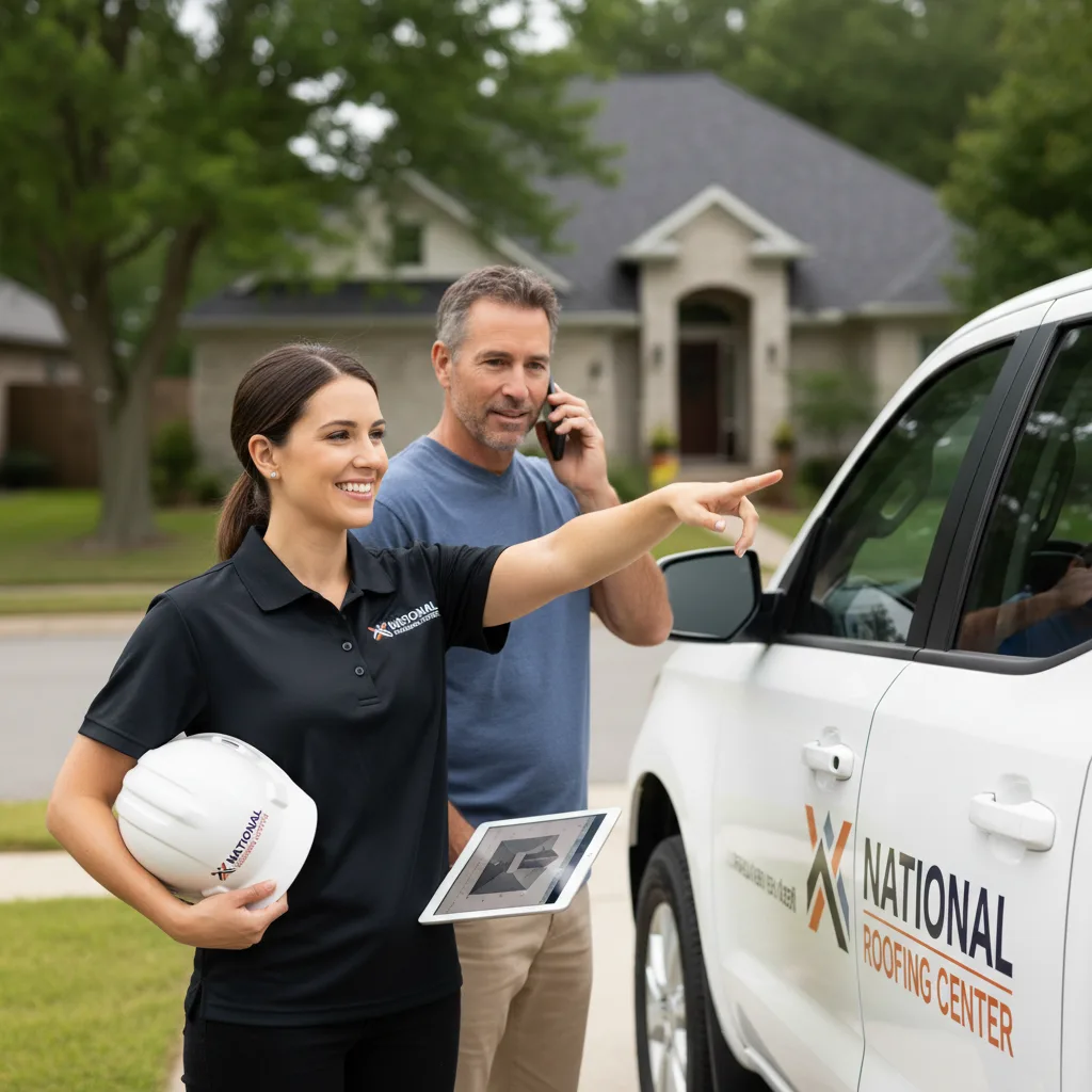 National Roofing Center customer support in Brickeys