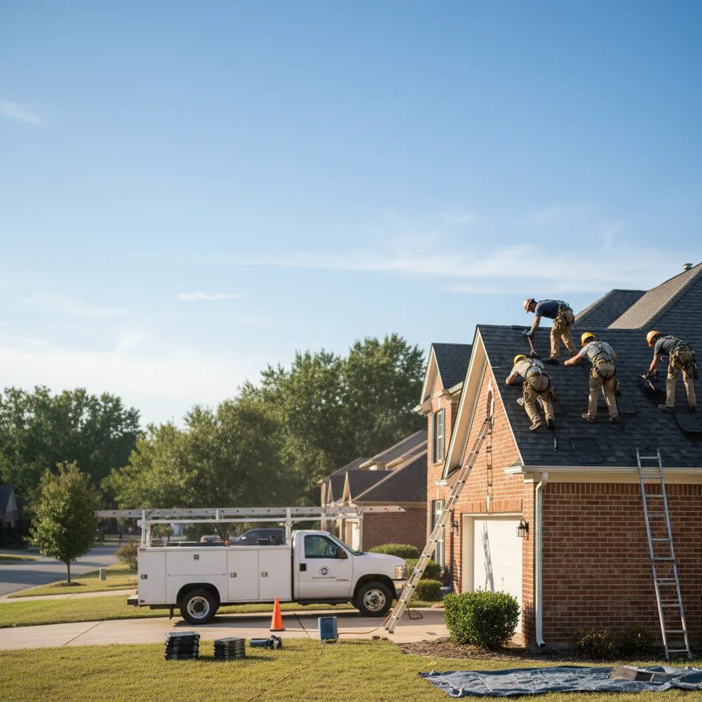 Roof Repair in Brickeys